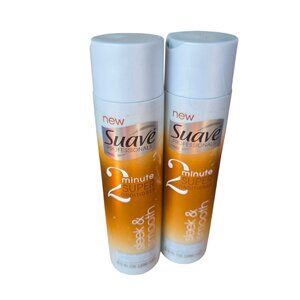 Suave Professionals Sleek & Smooth 2 Minute Super Conditioner 8.5 oz (2 Pack)
